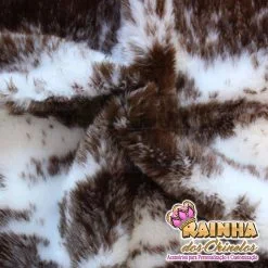 Tecido Pelúcia Lobo 12mm