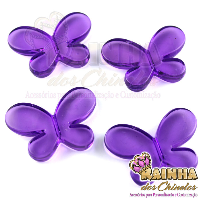 Compra online de 10 Pçs/set Roxo Rosa Acrílico Borboleta Decoração