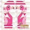 Lonita Sublimada Termocolante Flamingo 001 (Par)