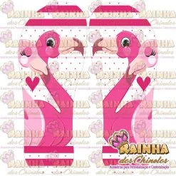 Lonita Sublimada Termocolante Flamingo 001 (Par)
