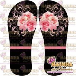 Lonita Sublimada Termocolante Flores 002 (Par)