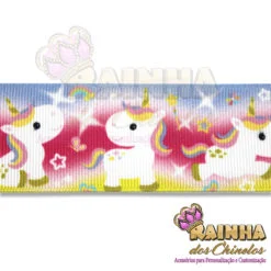 Fita Gorgurão Unicórnio 001