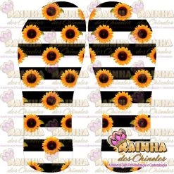 Lonita Sublimada Termocolante Flores 022 (Par)