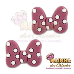 Pingente Lacinho Lilás (Par)