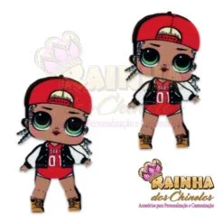 Aplique Médio LOL 001 (Par)