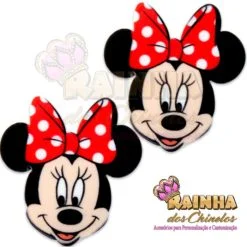 Aplique Minnie 3,5cm (Par)