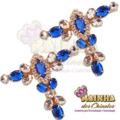 Cabedal Zafira Azul Royal (Par)