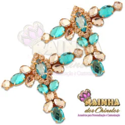 Cabedal Zafira Ciano (Par)