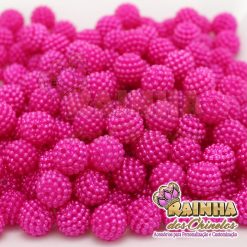 Pérolas Craqueladas Rosa Pink 12mm