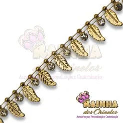 Corrente ABS Pena Dourada