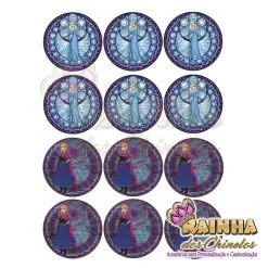 Apliques Sublimados Princesas 001