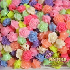 Florzinha ABS Colorida 8mm (25 gramas)