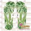 Lonita Sublimada Termocolante Flores 157 (Par)