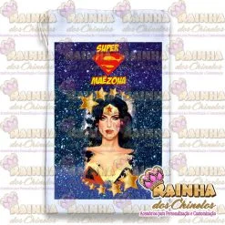 Saquinho de Tecido Sublimado Mãe 012