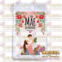 Saquinho de Tecido Sublimado Mãe 020