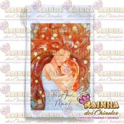 Saquinho de Tecido Sublimado Mãe 024