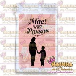 Saquinho de Tecido Sublimado Mãe 026