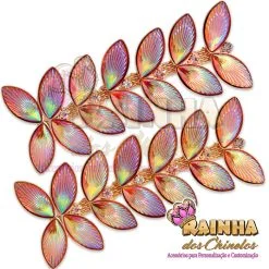 Cabedal Lateral Folhas Boreal 1ª Linha (Par)