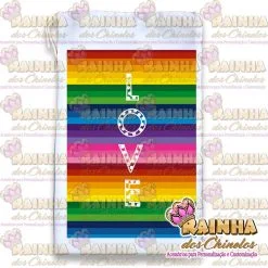 Saquinho de Tecido Sublimado Abstrato 004