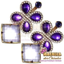 Cabedal Lateral Sarah Lilás 1ª Linha