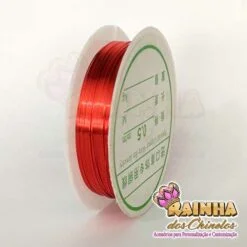 Cabo de Aço (Cabelo de Anjo) Vermelho