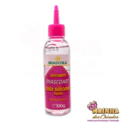 Cola de Silicone Líquida, Brascoart 100g