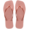 Chinelo Havaianas Slim Square Rosa Crocus