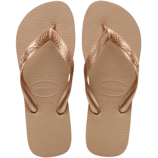 Chinelo Havaianas Top Rose Gold 01
