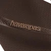 Havaianas Slim Square Logo Pop Up Marrom Café 04