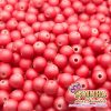 Pérola Emborrachada Cintilante Rosa 8mm