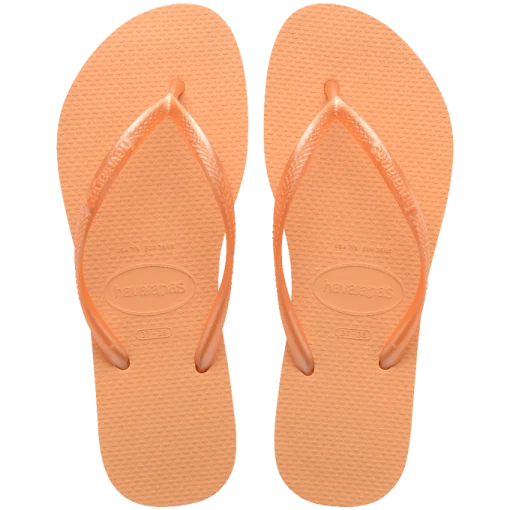 Chinelo Havaianas Slim Pêssego 01