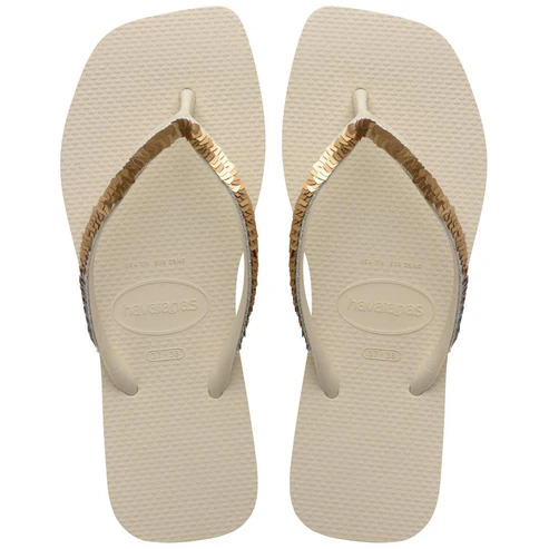 Chinelo Havaianas Slim Square Magic Sequin 03