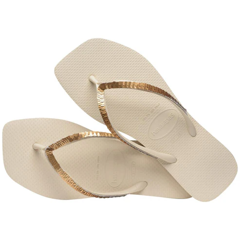 Chinelo Havaianas Slim Square Magic Sequin 10