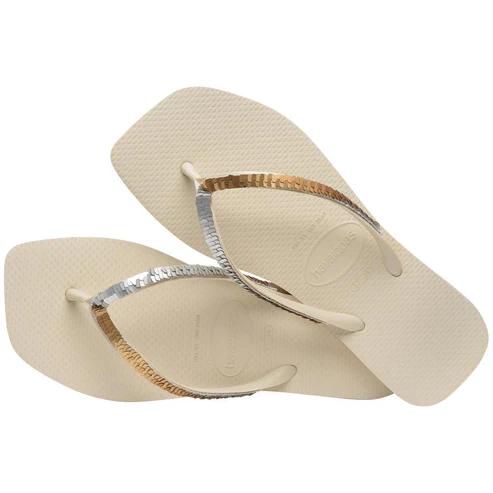 Chinelo Havaianas Slim Square Magic Sequin 11