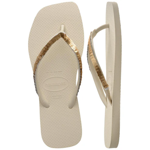 Chinelo Havaianas Slim Square Magic Sequin 13