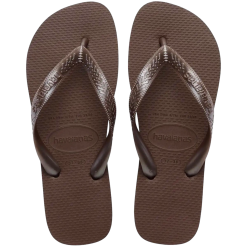 Chinelo Havaianas Top Tiras Marrom Café 01
