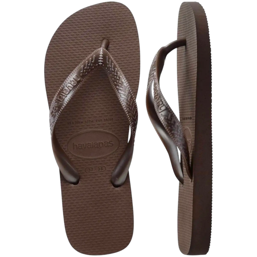 Chinelo Havaianas Top Tiras Marrom Café 05