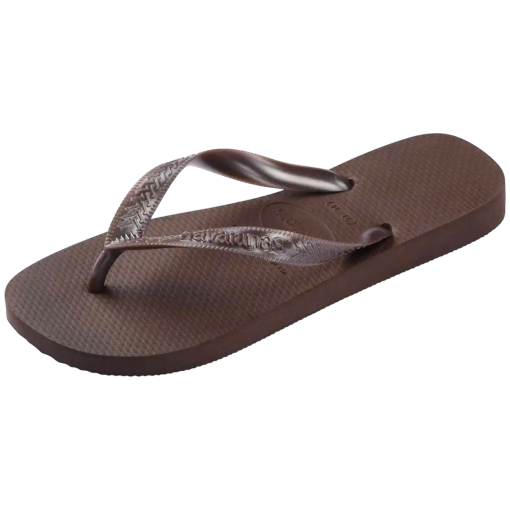 Chinelo Havaianas Top Tiras Marrom Café 06