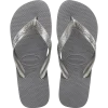 Chinelo Havaianas Top Cinza Aço (Par)